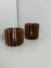 Lysestager i eg cylinder
