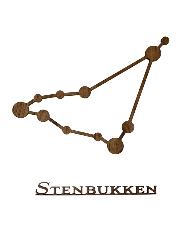 Stenbukken – Stjernetegn i træ
