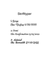 Skrifttyper