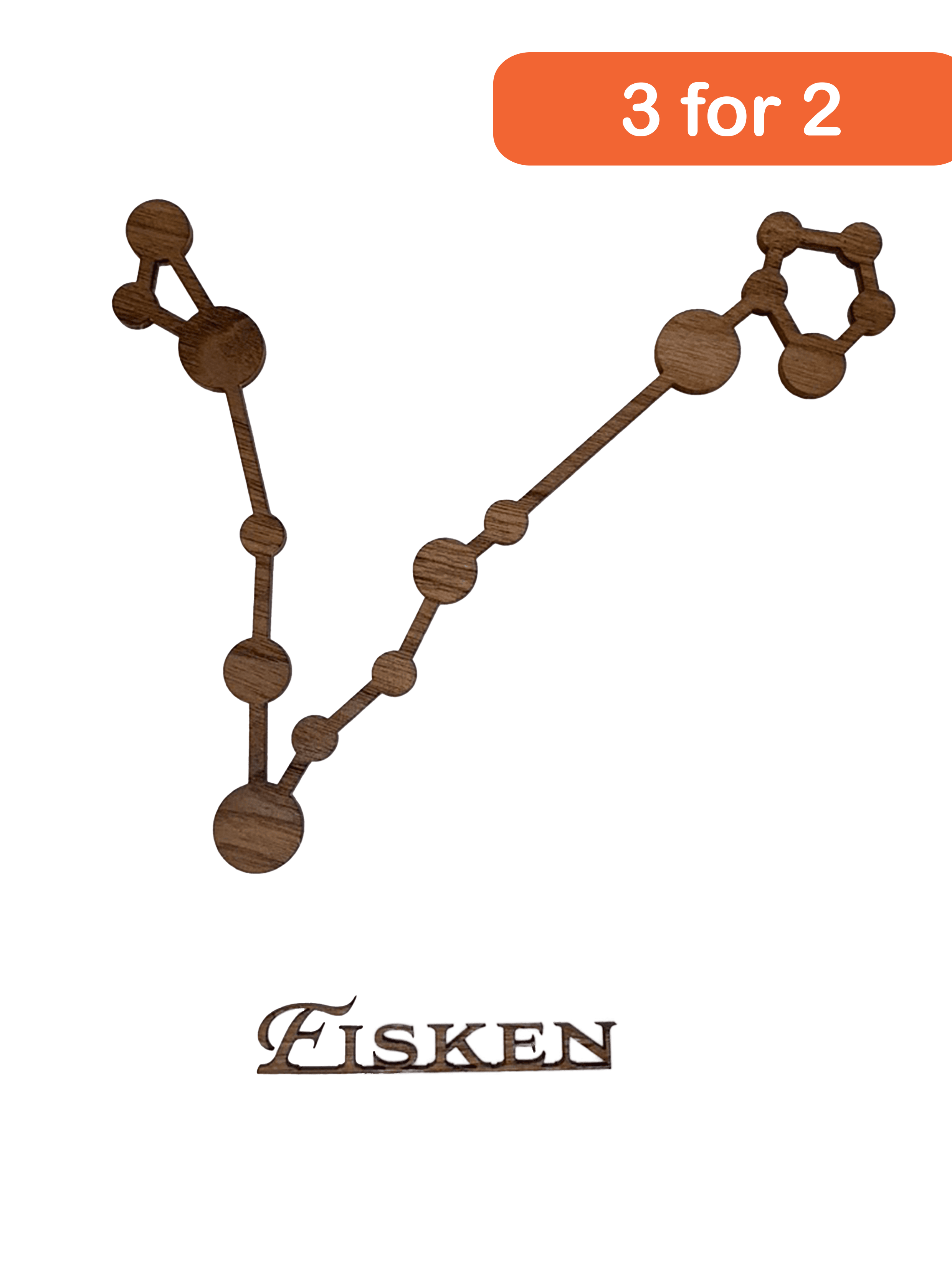 Fisken – Stjernetegn i træ