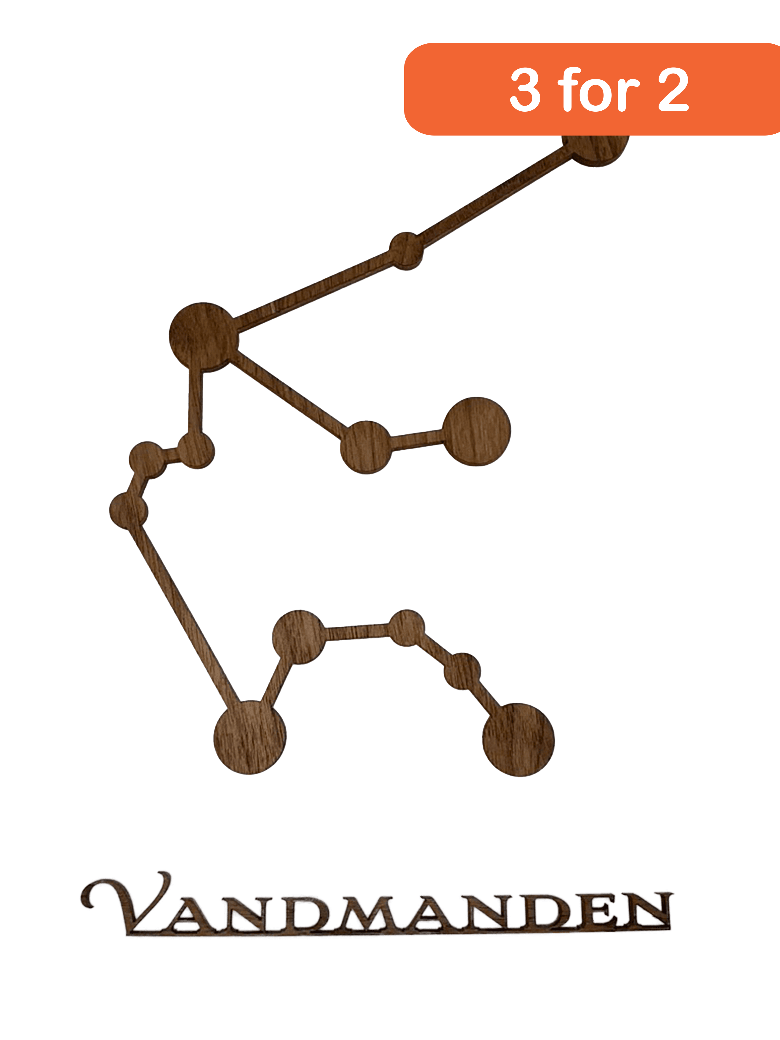 Vandmanden – Stjernetegn i træ
